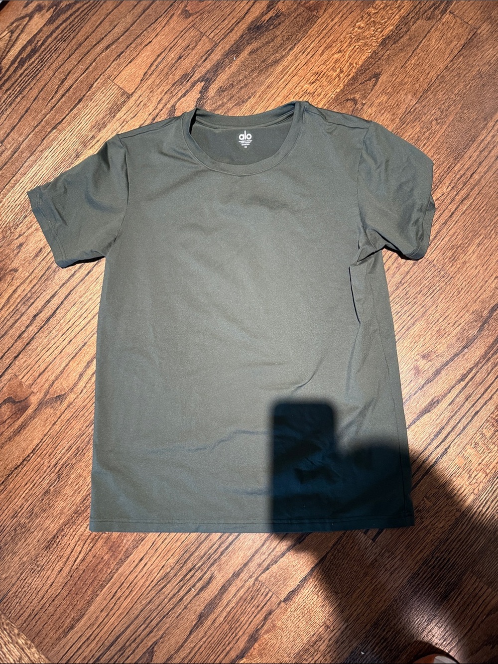 ALO Yoga Men's Short Sleeve Crew Tee - Olive